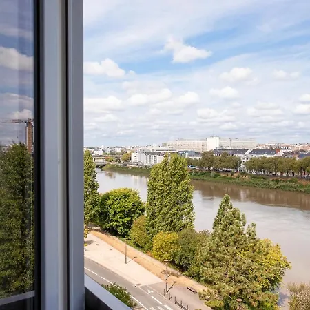 Appartement Escapade Sur L'ile De Avec Vue Sur La Loire Nantes